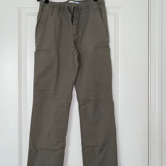 Olive Green Boys Pants - Picture 1 of 5